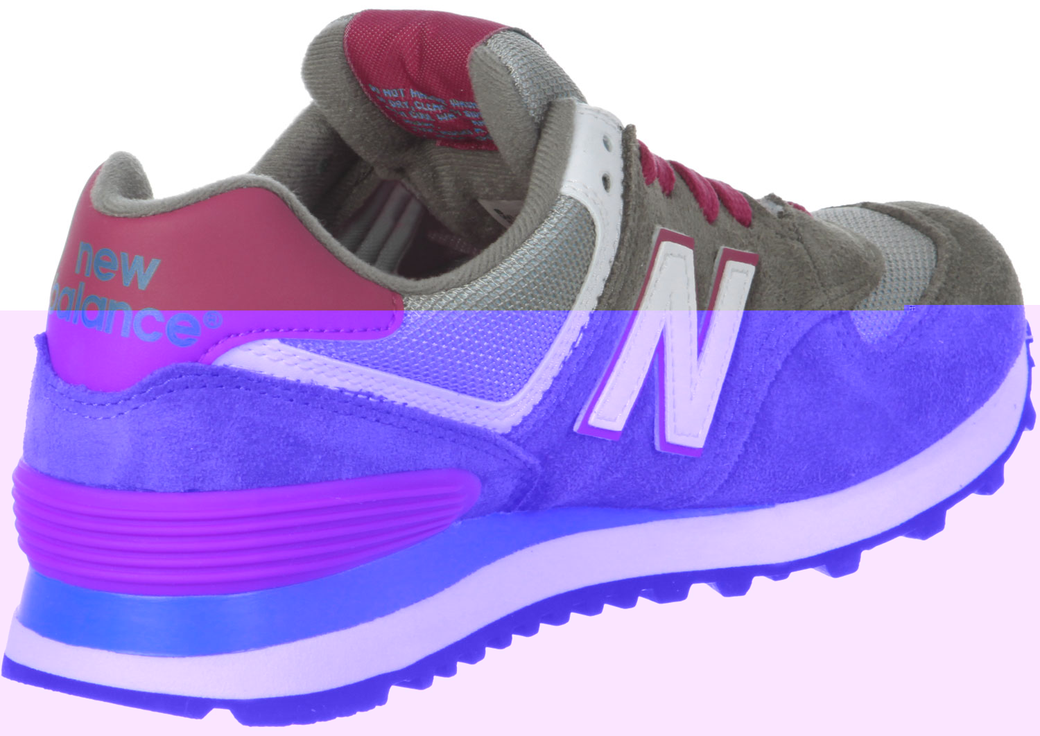 new balance wl574 gris turquesa